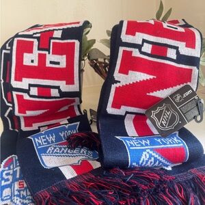 NHL Red and Blue Fan Scarf